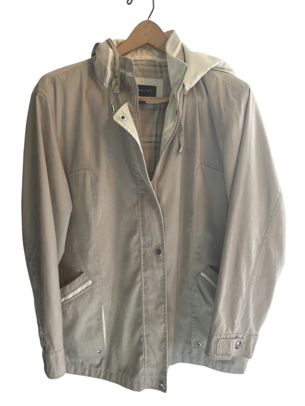F3-  tan/white jacket Braetan XL extra large x-large